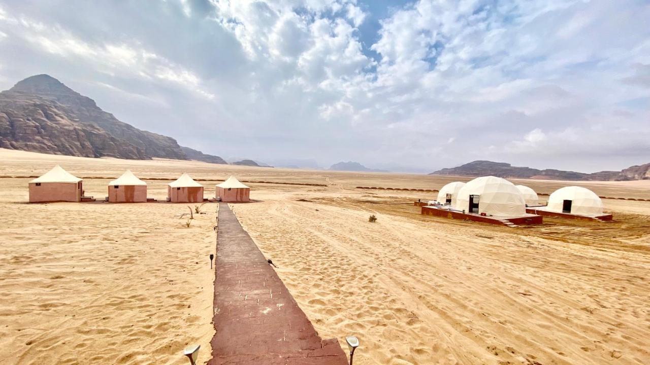 Rum Jordan camp Hotel Wadi Rum Exterior foto