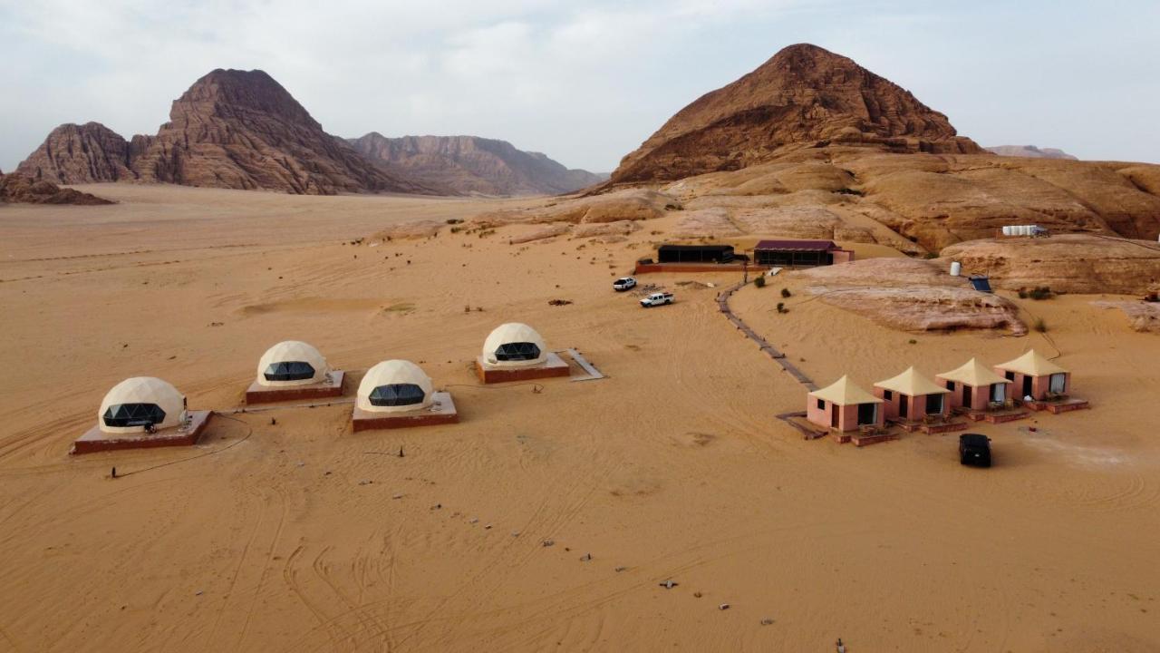 Rum Jordan camp Hotel Wadi Rum Exterior foto